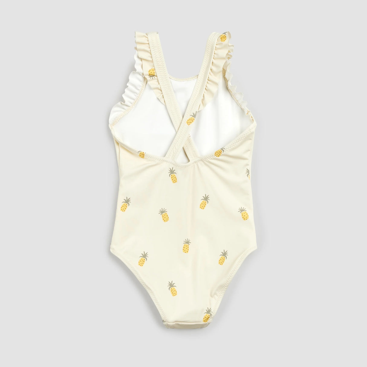 Pineapple Print on Birch Swimsuit | Petit Lem