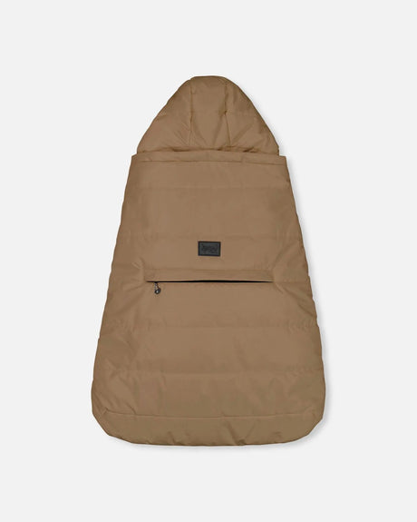 3-In-1 Multifunction Cover For Car Seat, Stroller, And Baby Carrier In Chanterelle | Deux par Deux | Jenni Kidz