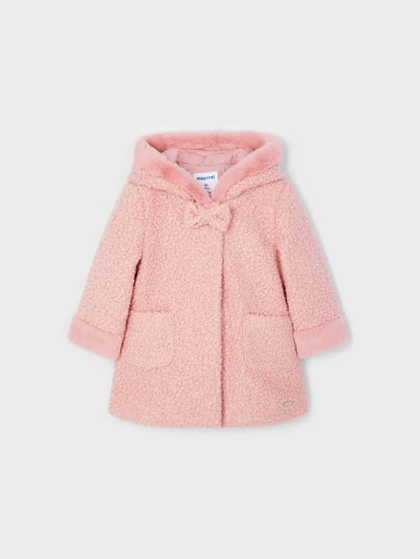 Baby Borg Coat Blush Pink | Mayoral | Mayoral | Jenni Kidz