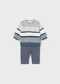 Baby Boys 2Pc Sweater & Long Trouser Set | Mayoral | Mayoral | Jenni Kidz