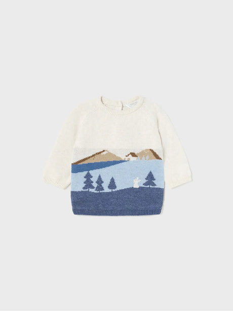 Baby Boys Sweater - Blue | Mayoral | Mayoral | Jenni Kidz