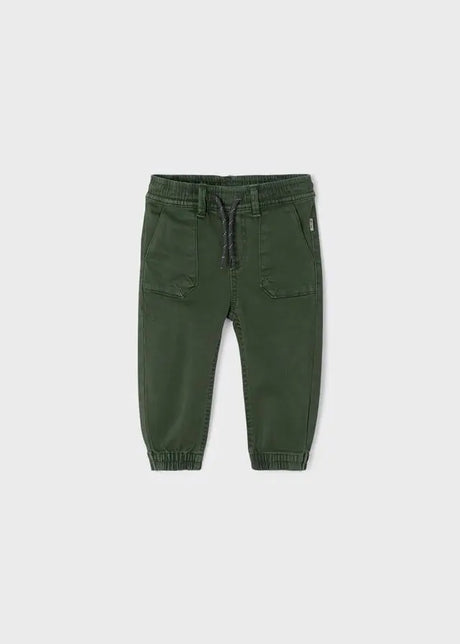 Baby Boys Twill Joggers - Hiedra | Mayoral | Mayoral | Jenni Kidz