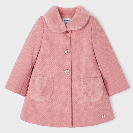 Baby Girls Structured Knit Coat | Mayoral | Mayoral | Jenni Kidz