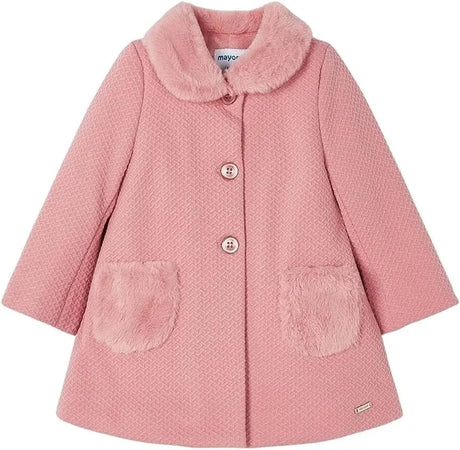 Baby Girls Structured Knit Coat | Mayoral | Mayoral | Jenni Kidz