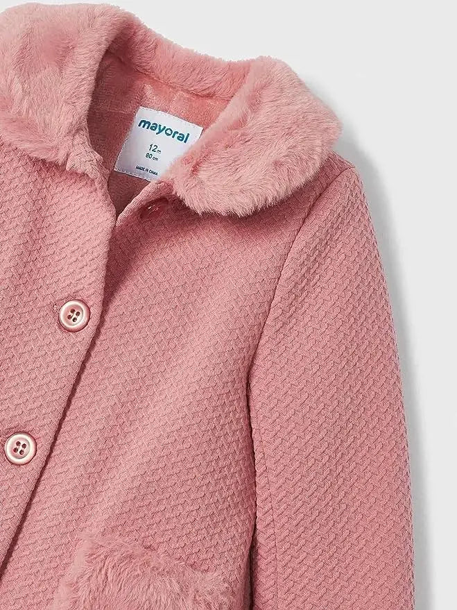Baby Girls Structured Knit Coat | Mayoral | Mayoral | Jenni Kidz