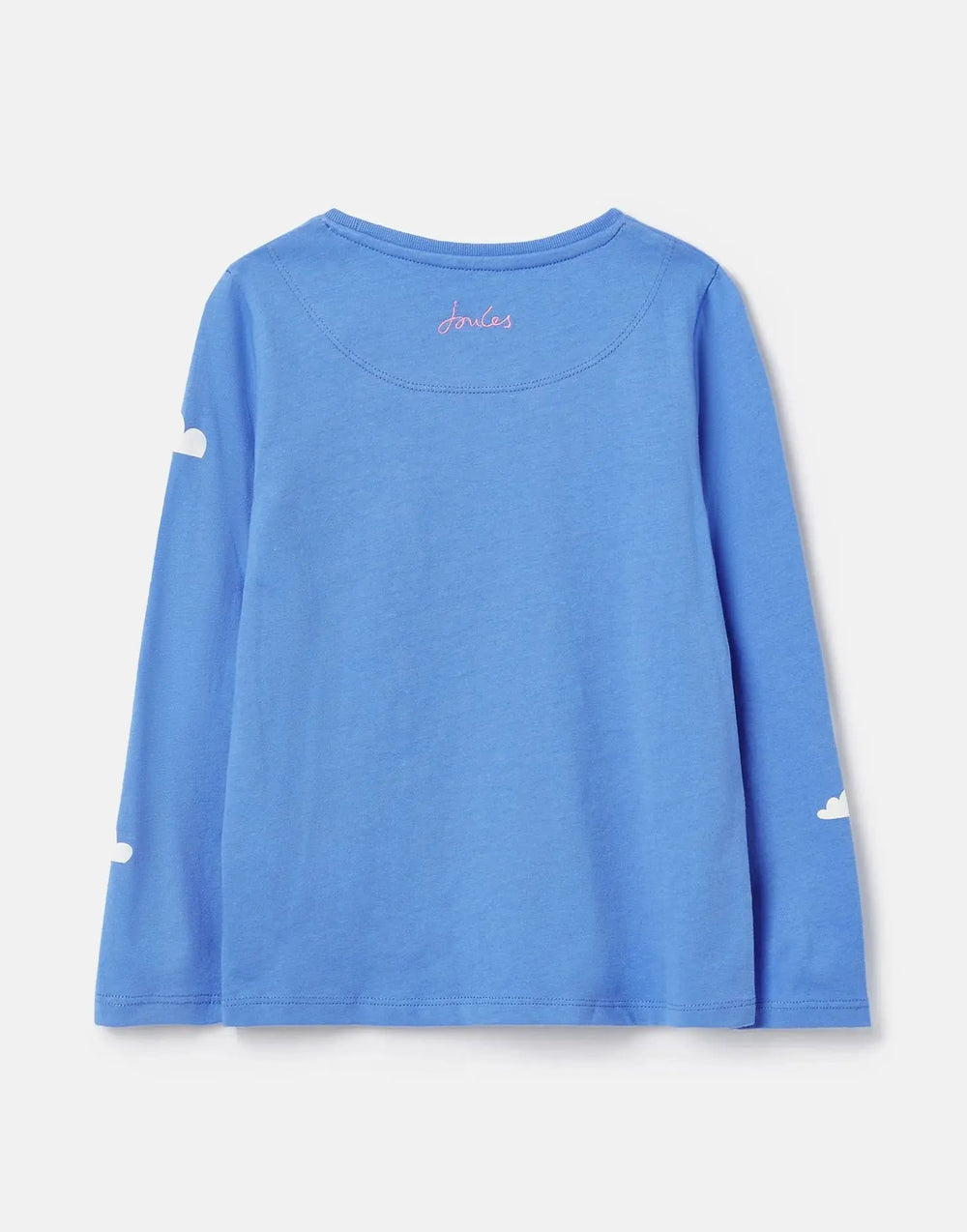 Bessie Long Sleeve Screenprint T-Shirt Blue Dalmatian | Joules | Joules | Jenni Kidz