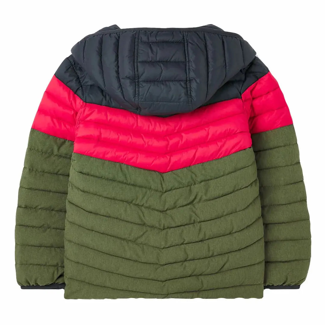 Boys Cairn Packaway Showerproof Jacket Colour Block | Joules | Joules | Jenni Kidz