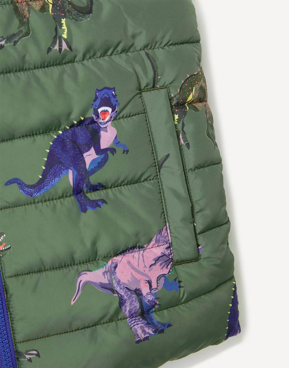 Boys Flip It Reversible Printed Gilet | Joules | Joules | Jenni Kidz