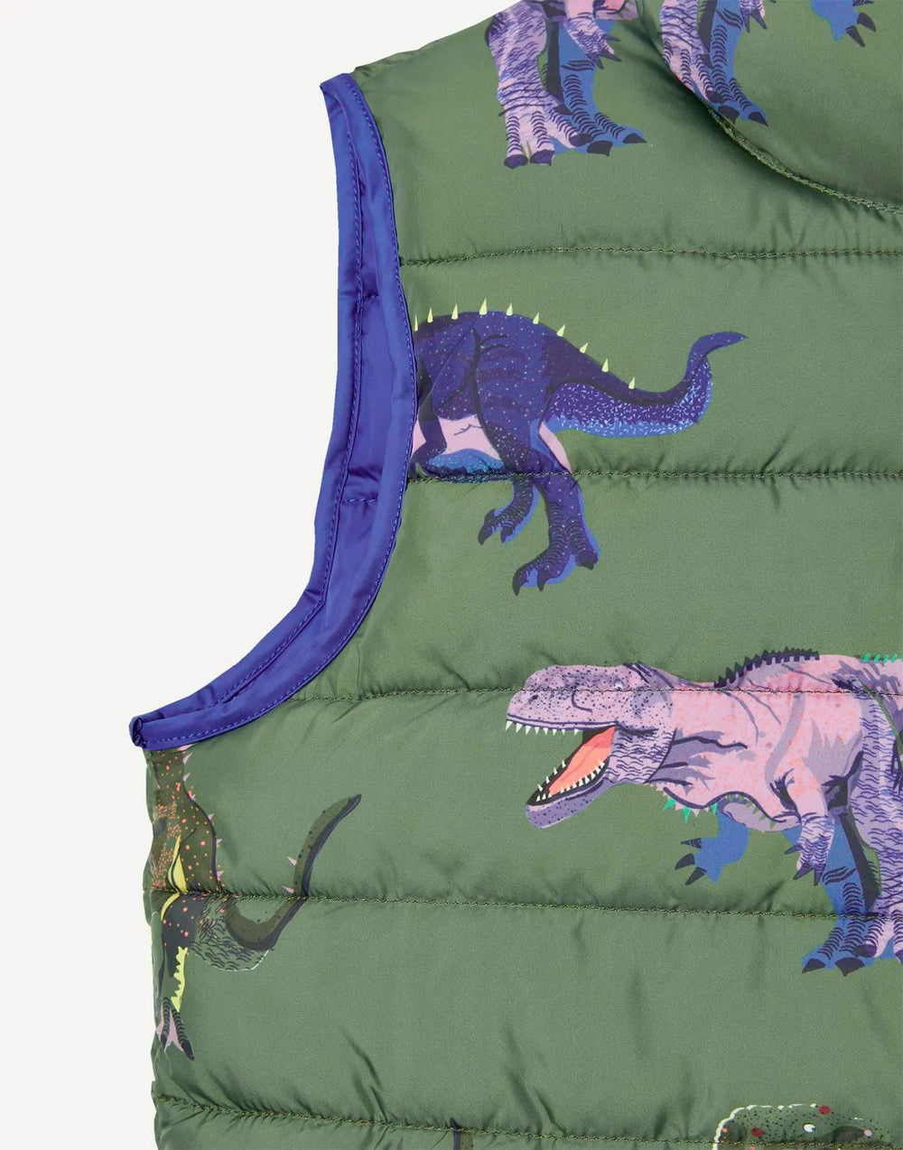 Boys Flip It Reversible Printed Gilet | Joules | Joules | Jenni Kidz