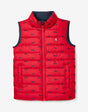 Boys Flip It Reversible Printed Gilet | Joules | Joules | Jenni Kidz