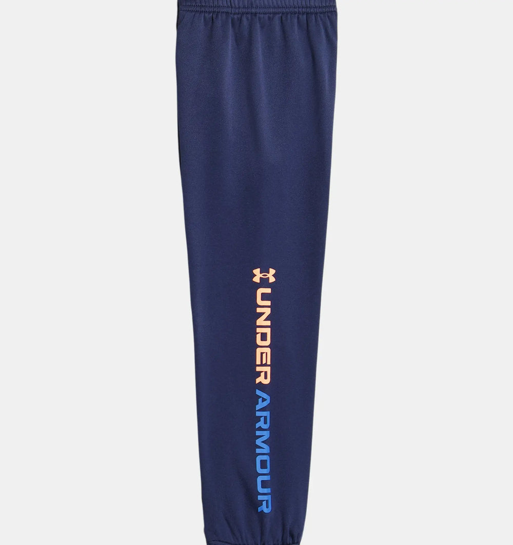 Boys Midnight Navy Block Hoodie And Sweatpants Set | Under Armour | Under Armour | Jenni Kidz