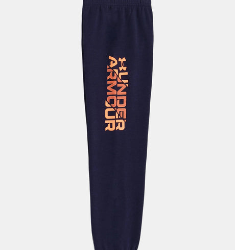 Boys Midnight Navy Symbol Hoodie And Sweatpants Set | Under Armour | Under Armour | Jenni Kidz