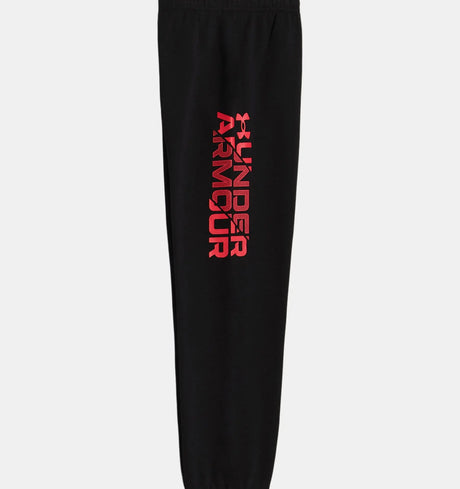 Boys Red Symbol Hoodie And Sweatpants Set | Under Armour | Under Armour | Jenni Kidz