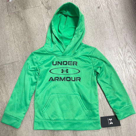 Boys' Extreme Green Infinity Logo Hoodie | Under Armour | Under Armour | Jenni Kidz