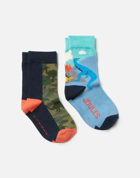 Brill Bamboo 2 Pack Socks | Joules | Joules | Jenni Kidz