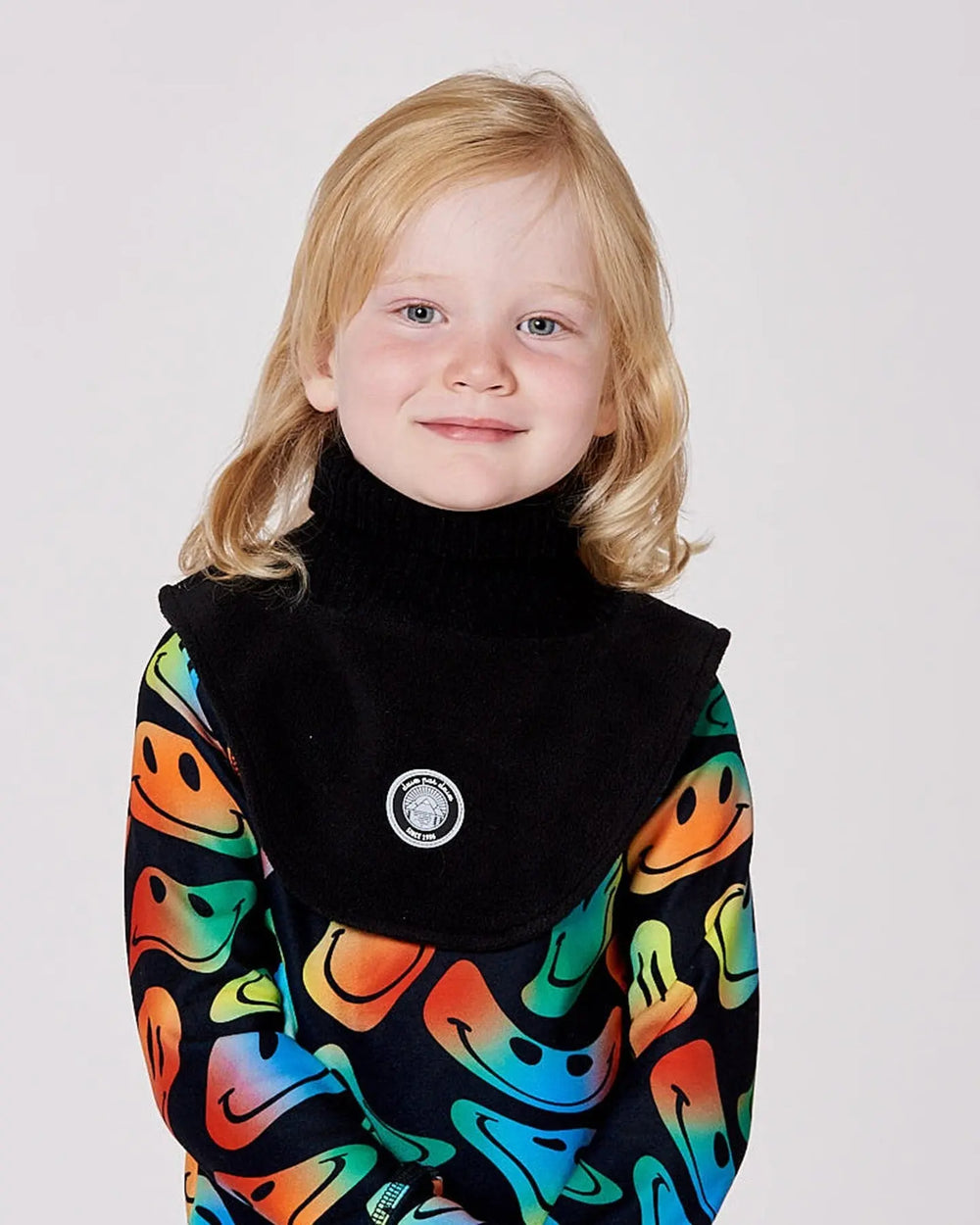 Brushed Jersey Balaclava Black | Deux par Deux | Jenni Kidz