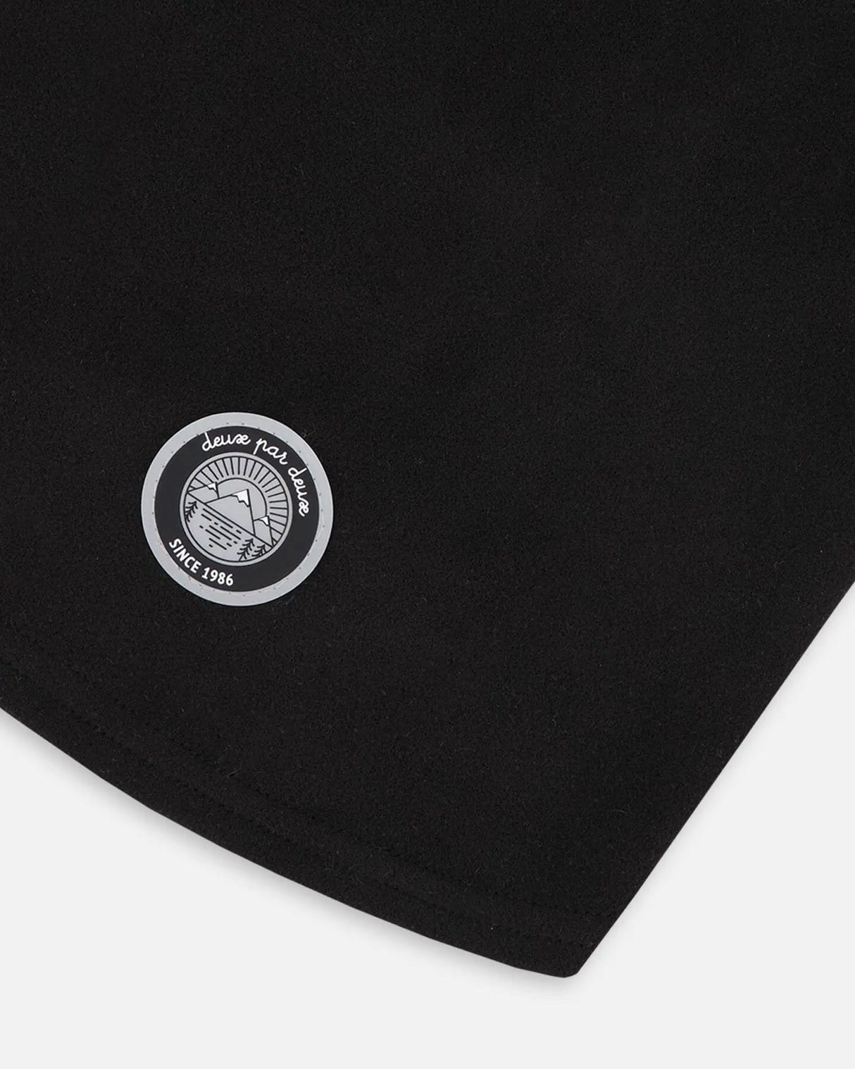 Brushed Jersey Balaclava Black | Deux par Deux | Jenni Kidz