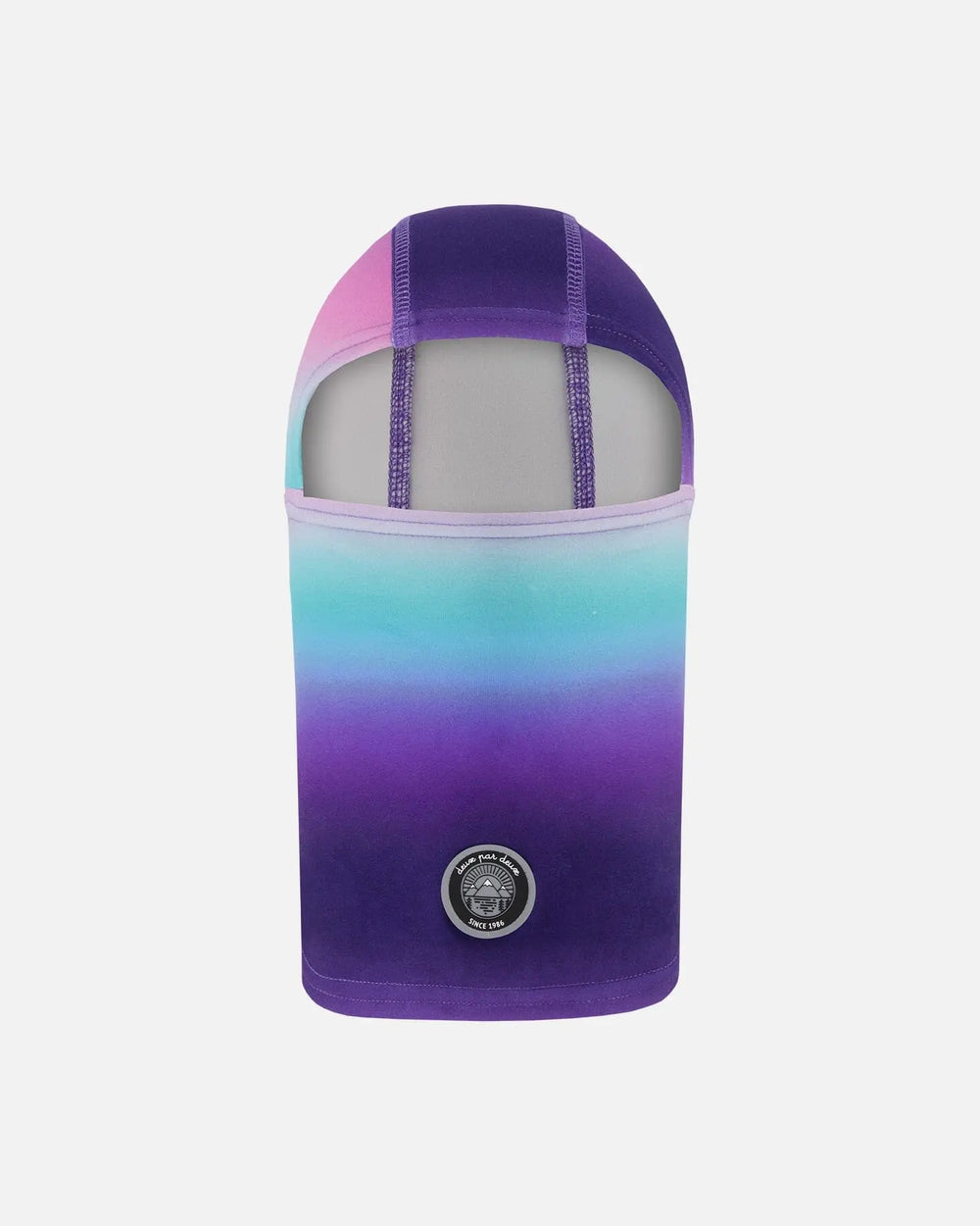 Brushed Jersey Balaclava Purple Gradient | Deux par Deux | Jenni Kidz