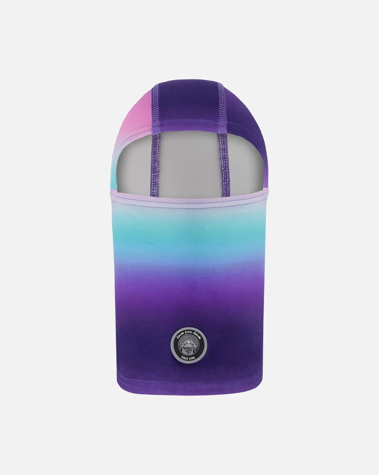 Brushed Jersey Balaclava Purple Gradient | Deux par Deux | Jenni Kidz
