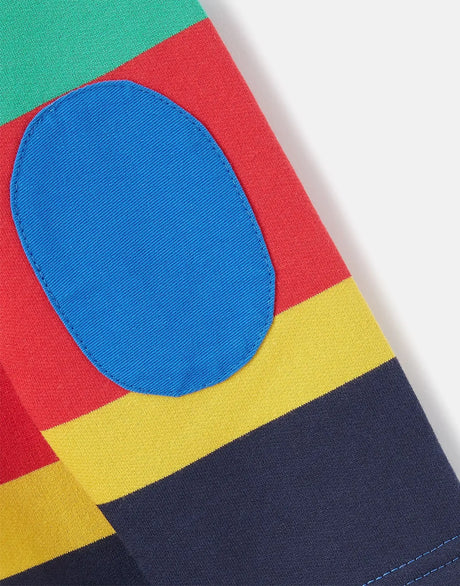 Captain Stripe 1/2 Zip Sweatshirt | Joules | Joules | Jenni Kidz