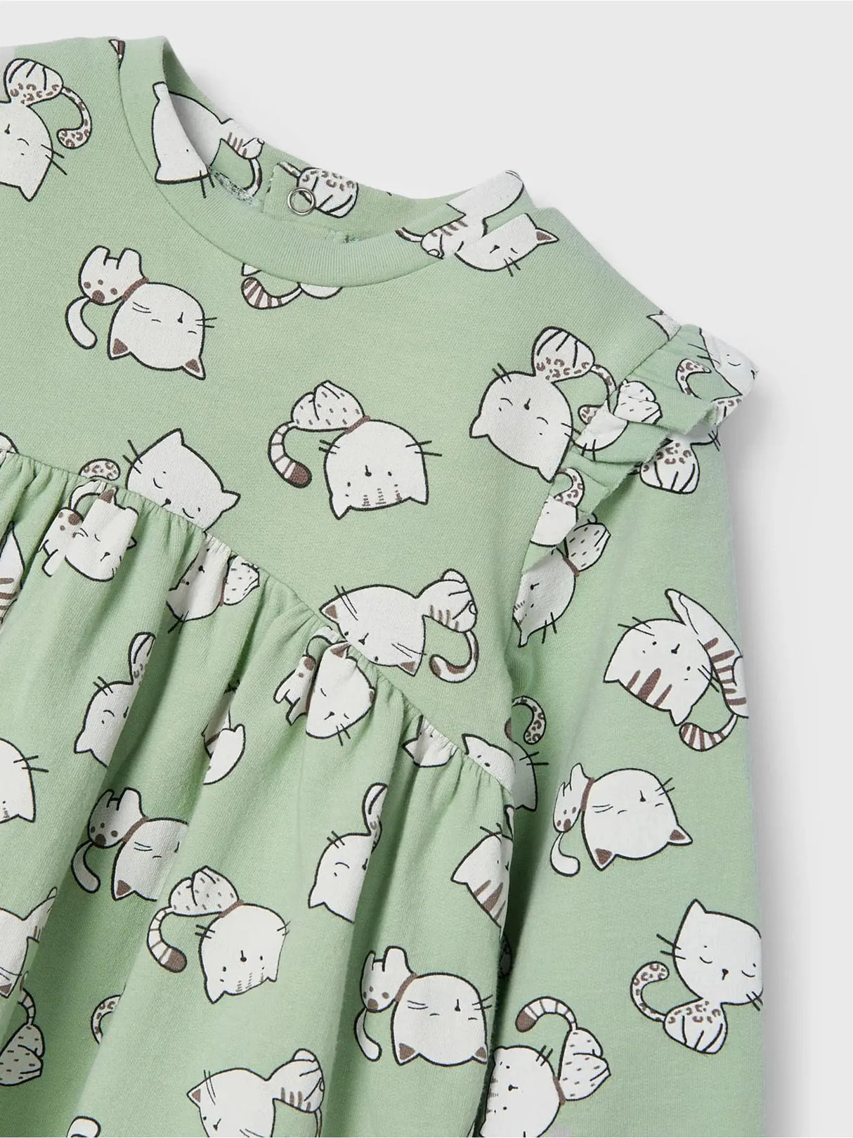 Cat Patterned  Baby Girls Dress | Mayoral | Mayoral | Jenni Kidz