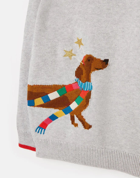 Christmas Dog Printed Sweater | Joules | Joules | Jenni Kidz