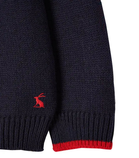 Cracking Yuletide Sweater - Navy Reindeer | Joules | Joules | Jenni Kidz