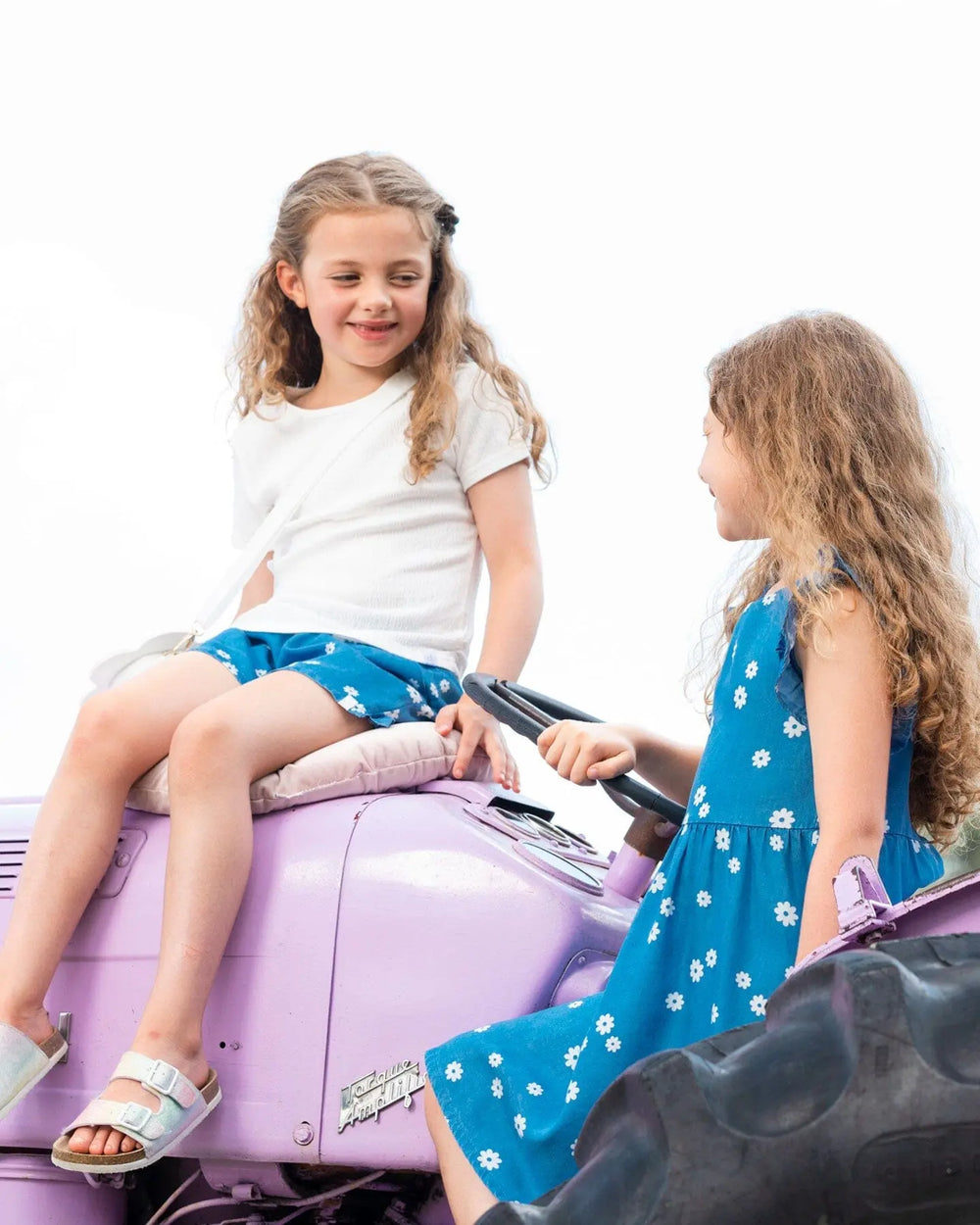 Crinkle Jersey Top Off White | Deux par Deux | Jenni Kidz