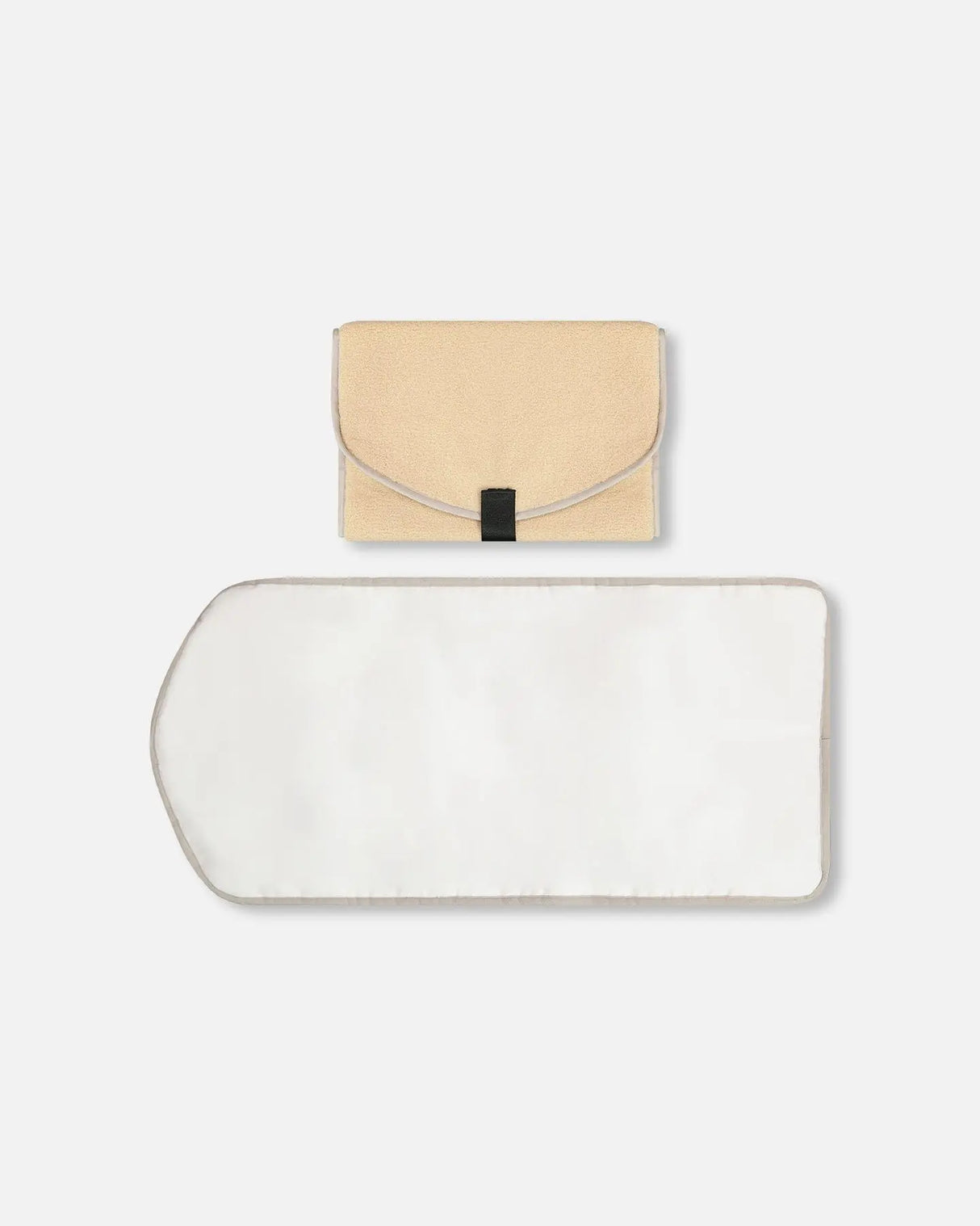 Diaper Bag With Changing Mat Light Beige | Deux par Deux | Jenni Kidz