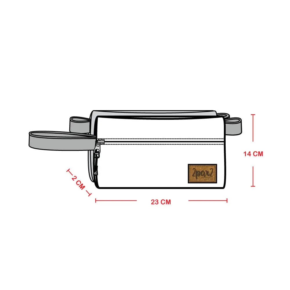 Double Pencil Case Aurora Borealis | Deux par Deux | Jenni Kidz