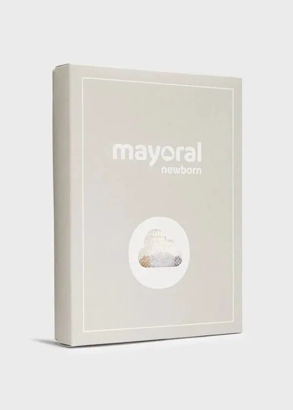 ECOFRIENDS knitted romper with tights set newborn | Mayoral | Mayoral | Jenni Kidz