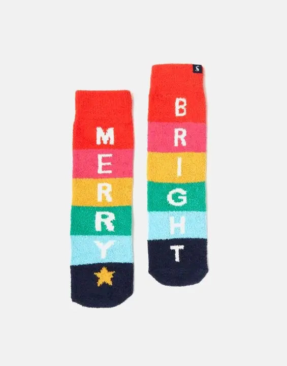 Festive Fluffy Socks | Joules | Joules | Jenni Kidz
