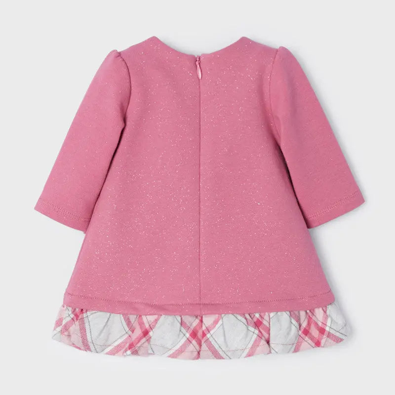 Fleece Pink Baby Girls Dress | Mayoral | Mayoral | Jenni Kidz