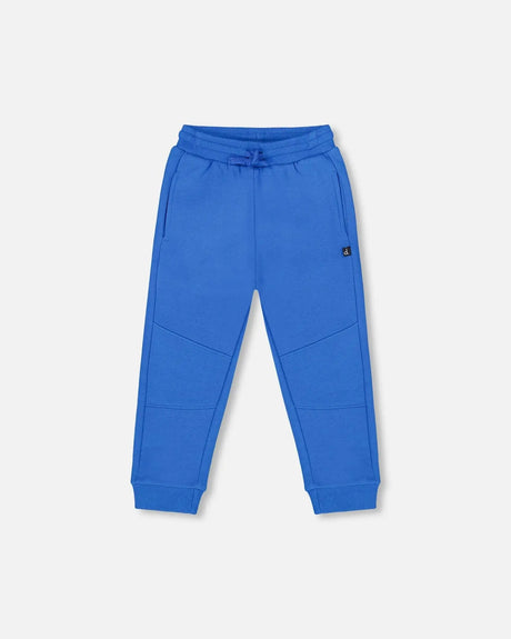 Fleece Sweatpants Blue | Deux par Deux | Jenni Kidz