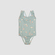 Floral Print on Dusty Green One-Piece Baby & Toddler Girls Swimsuit | Petit Lem | Miles The Label | Jenni Kidz