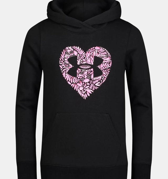 Girls Autumn Heart Graphic Hoodie | Under Armour | Under Armour | Jenni Kidz