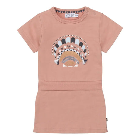 Girls Dress Old Pink | Dirkje | Dirkje | Jenni Kidz