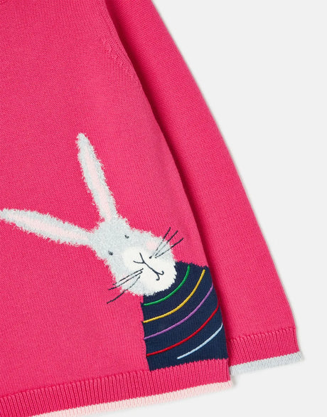 Girls Geegee Intarsia Sweater | Joules | Joules | Jenni Kidz