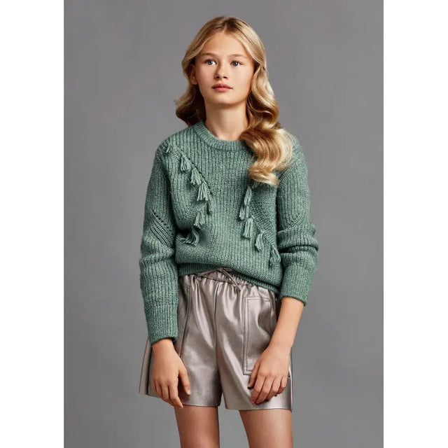 Girls Leathered Shorts | Mayoral | Mayoral | Jenni Kidz