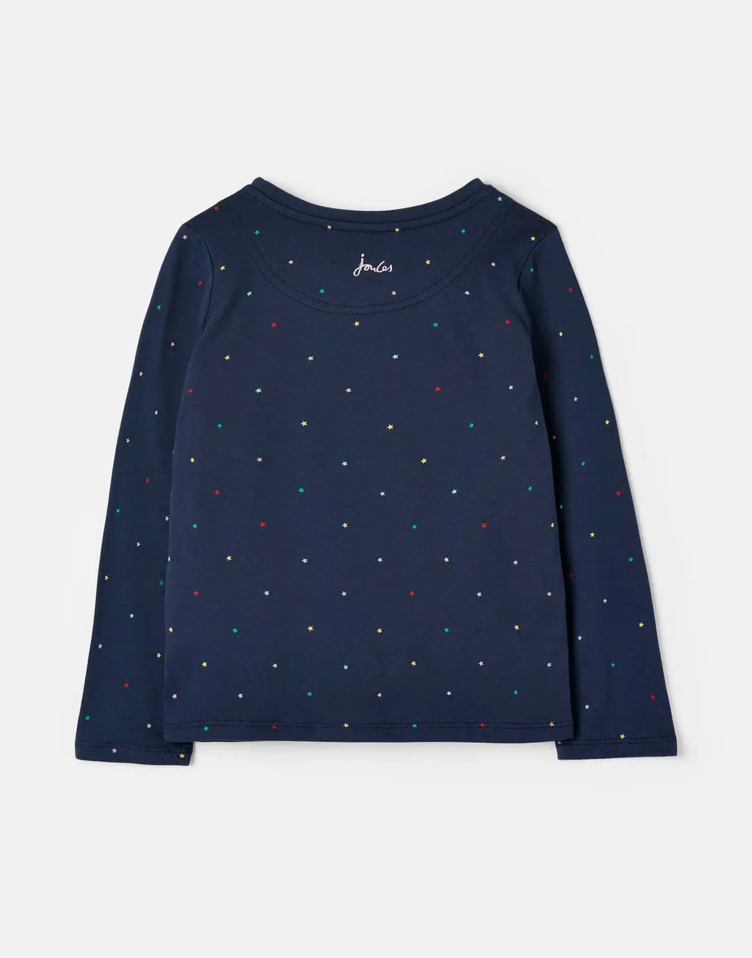 Girls Navy Long Sleeve Rabbit T-Shirt  | Joules | Joules | Jenni Kidz