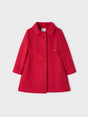 Girls Red Traditional Mouflon Coat | Mayoral | Mayoral | Jenni Kidz