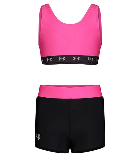Girls' Two Piece Swim Short Set | Under Armour | Under Armour | Jenni Kidz