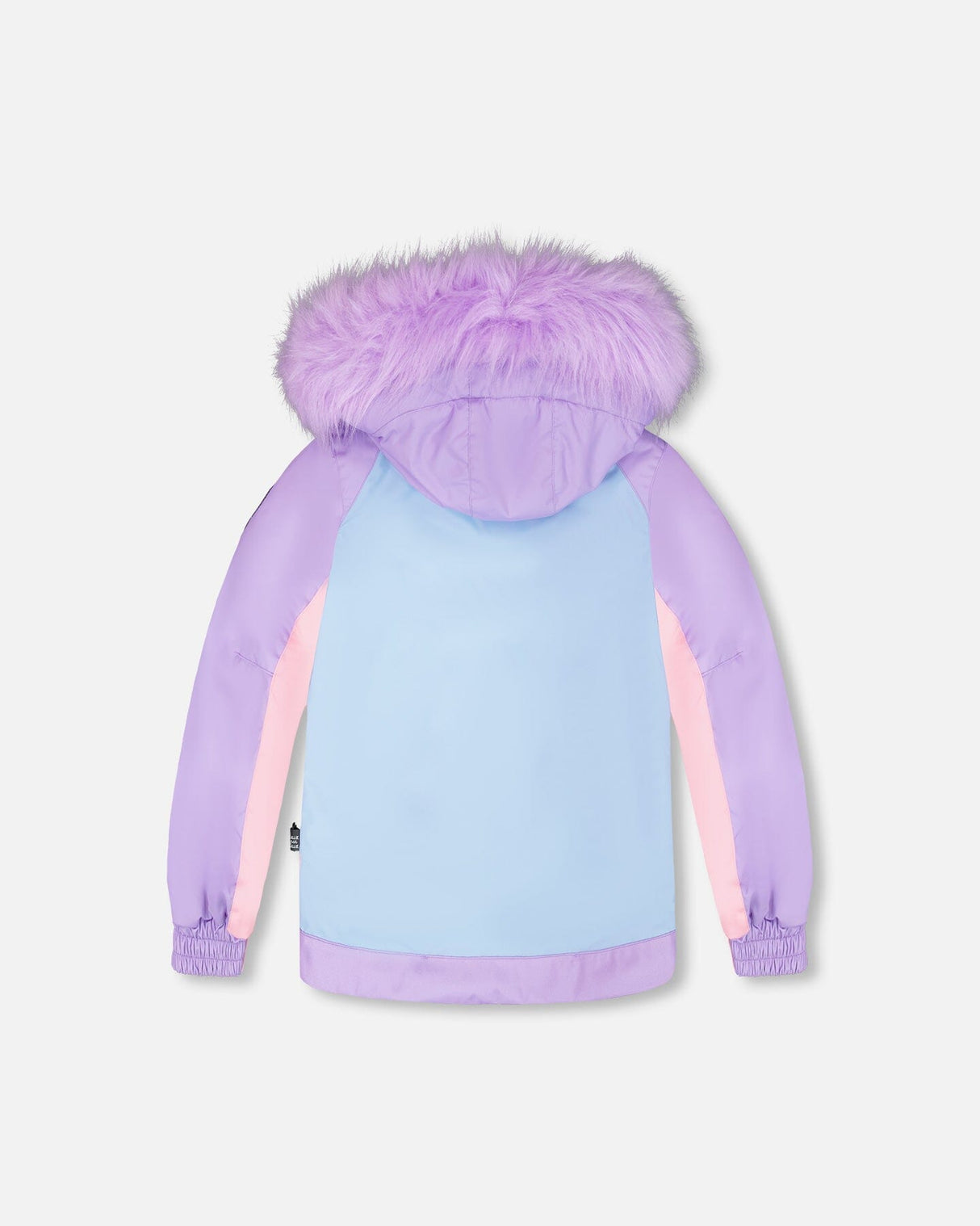 Two-Piece Play Snowsuit Purple Geo-1