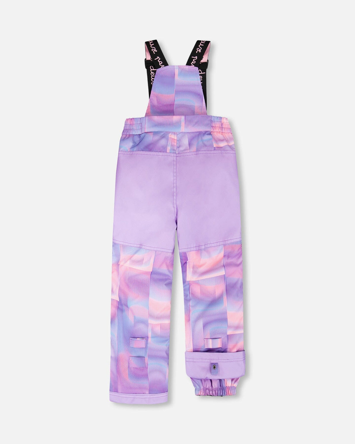 Two-Piece Play Snowsuit Purple Geo-2