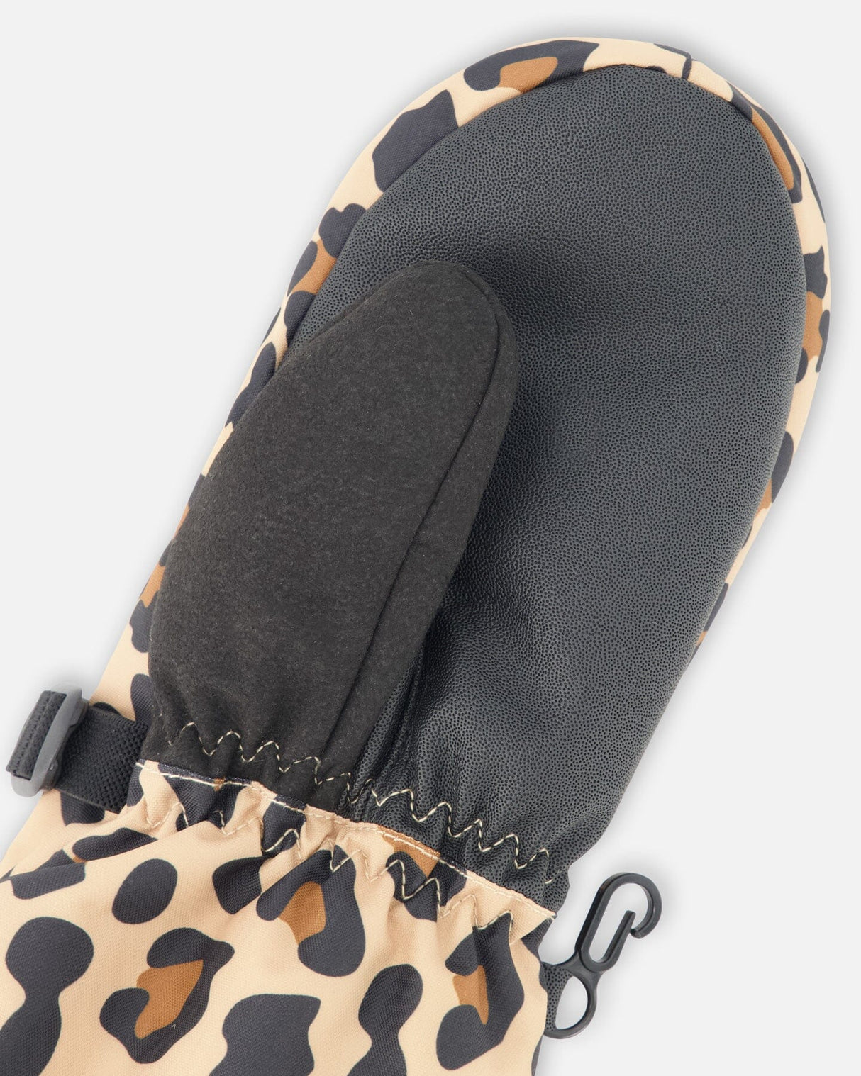 Winter Mittens Teknik Beige Leopard-3