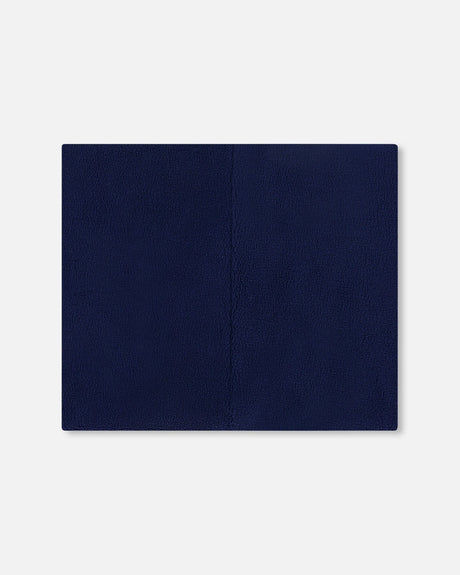 Polar Fleece Neckwarmer Navy Blue-2
