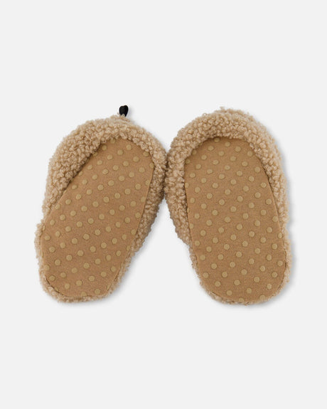 Sherpa Slippers Brown-0