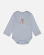 Organic Cotton Onesie Light Blue-0
