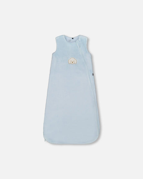 Plush Sleep Sack Light Blue-0