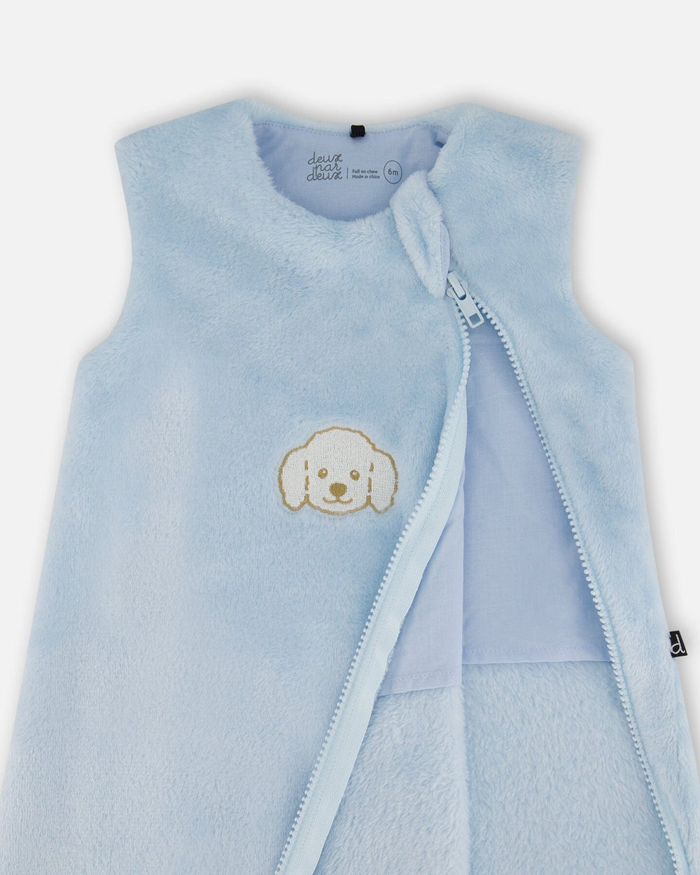 Plush Sleep Sack Light Blue-3